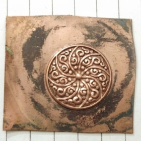 Decorative impression Die of Circle