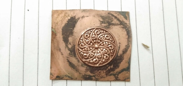 Decorative impression Die of Circle