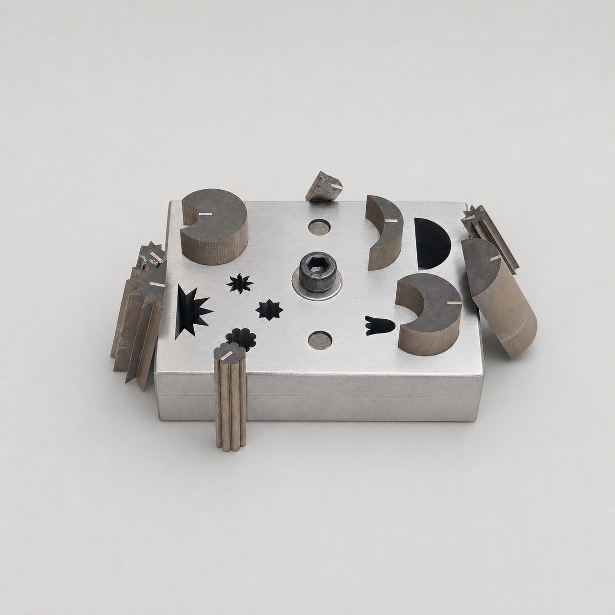 Precision earring cutting tool