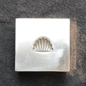 Shell Stamping Block: Steel Jewelry Die (16 mm)